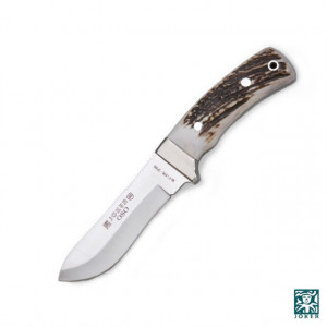 Cutit vanatoare Joker CC49 Oso cu mâner din corn de cerb | lama 120 mm