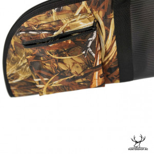 Husa arma camuflaj cu buzunar, burete de 8 mm | 135 x 25