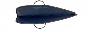 Husa arma carabina cu luneta | piele maro | 130 cm
