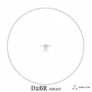 Luneta Delta Hornet 1-6x24 HD DDBR sau DDMR