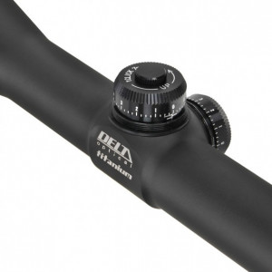 Luneta Delta Titanium 4-16x42 AO | reticul MilDot | pentru caibru mic