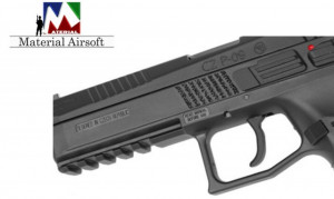 Replica pistol airsoft ASG CZ P-09, Gas, blowback, full metal, 0.8 J. | 18116