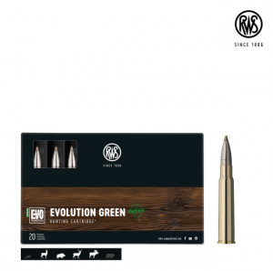 Cartus RWS EVO Green, cal.: 8x57 JRS | 9,0 g.
