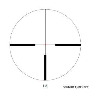 Luneta Schmidt & Bender Klassik 2.5-10x56 LM FFP | Reticul: L3