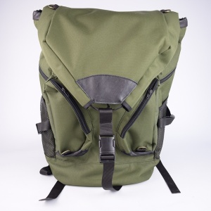 Rucsac vanator verde Textil Mare Model 21 | 25 L., 31x60x18cm rezistent la apa