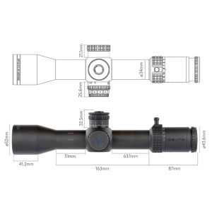 Luneta Delta Stryker HD 3.5-21x44 FFP, reticul: DPRC-1 | cod: DO-2514 - Img 4