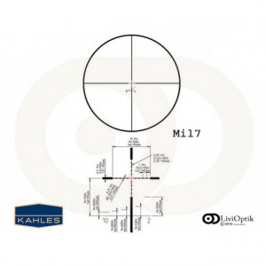 Luneta K-SERIES K312i 3-12x50, reticul Mil7, Cod 10549