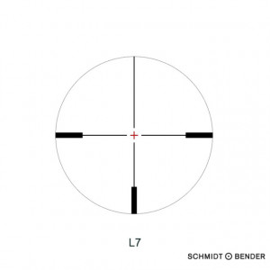 Luneta Schmidt & Bender Klassik 2.5-10x56 LM FFP | Reticul: L3