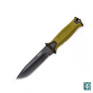 Cuțit Joker JKR0770 tactic, maner din plastic, in husa din plastic/textil | lama 13 cm