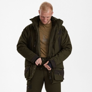 Deerhunter Muflon Jacket Lang Geen - Hanorac - deer-Tex, Performance Shell, water Proof, WindProof, | 54 | cod: 5820-376 - Img 4