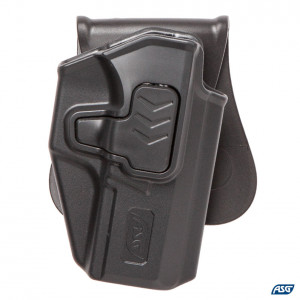 Holster ASG pentru CZ P-10 C | Polymer, BLK | 19789 - Img 2