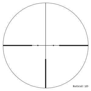 Luneta Delta Titanium HD 1.5-9x45 MOA, reticul: 2D | cod: DO-2466 - Img 6