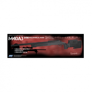 Replica airsoft ASG McMillan M40A3 sniper rifle, spring | 1.9 J. | 18556 - Img 2