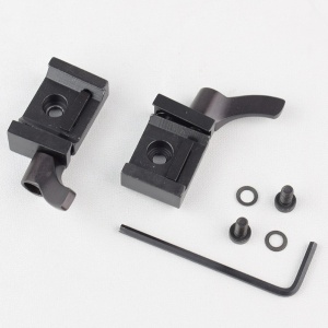 Baza suport luneta Weaver, din doua bucati, fix cu demontare rapida Alfa 66 | cod: 10*01*899 - Img 2