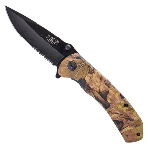 Briceag Joker Jkr0430 cu maner camuflaj, lama: 8.5 cm | cod: JKR0430