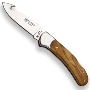 Briceag Joker NO50 Cocker, maner din lemn de maslin, lama: 9 cm | cod: NO50
