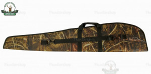 Husa arma textil camuflaj cu buzunar