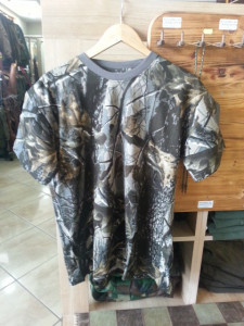 Tricou camuflaj Hardwood - Maroniu