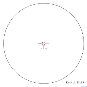 Luneta Delta Hornet 1-6x24, reticul: D2BR | cod: DO-2391 - Img 4