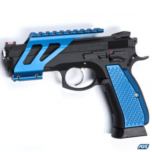 Maner ASG albastru pentru pistol CZ SP-01 Shadow | 18478