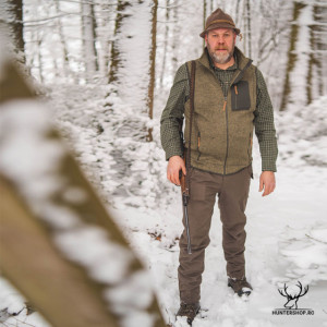 Vesta vanator flece verde Trachten | S, M, L, XL, 2XL, 3XL, 4XL, 5XL