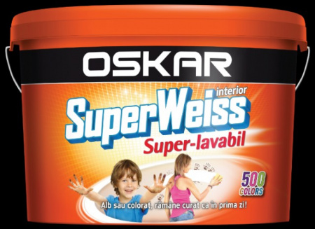 Oskar Superweiss Super-lavabil 15l + Amorsa Zero Mucegai 4L - Img 2