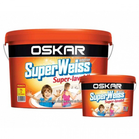 Oskar Superweiss Super-lavabil 15 l - Img 5