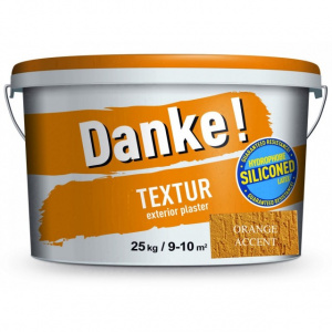 Danke! Textur Silikon Orange Accent