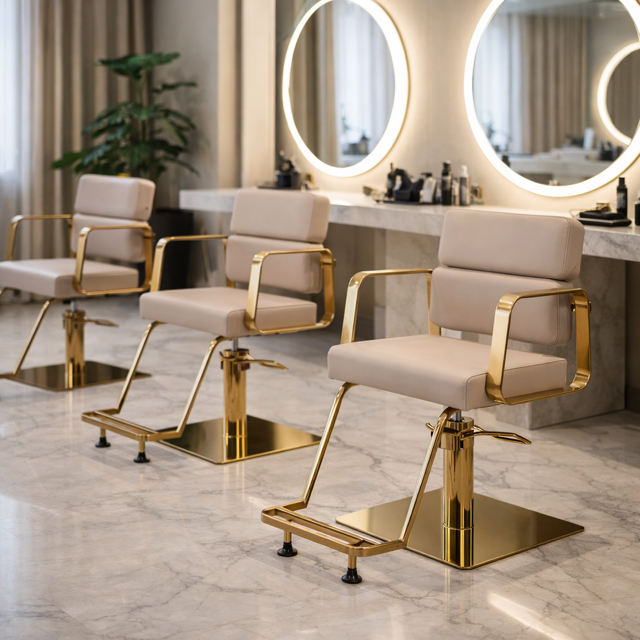 💺 Scaun de coafor profesional – cum alegi modelul ideal pentru confort, durabilitate și imagine premium
