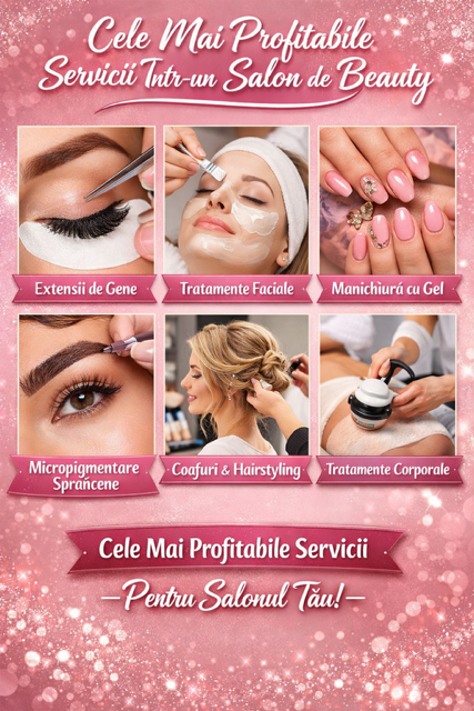 💰 Cele mai profitabile servicii într-un salon de beauty – cum îți crești veniturile și construiești un business premium
