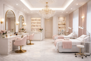 ✨ Mobilier pentru salon de înfrumusețare profesional – cum creezi un spațiu premium complet echipat