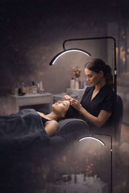 💡 Lampa pentru cosmetica și gene – cum alegi modelul ideal pentru rezultate profesionale