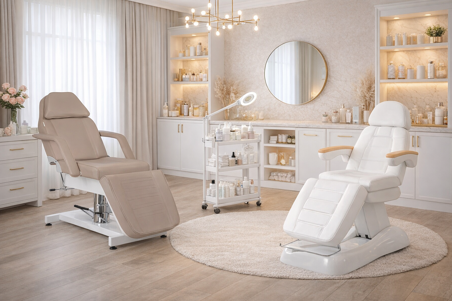 Pat cosmetic electric vs. hidraulic – Ce alegi pentru salon? Ghid complet