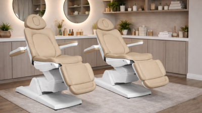 ✨ Scaun electric cosmetic Azzurro 870 3M – confort premium și tehnologie modernă pentru saloane beauty