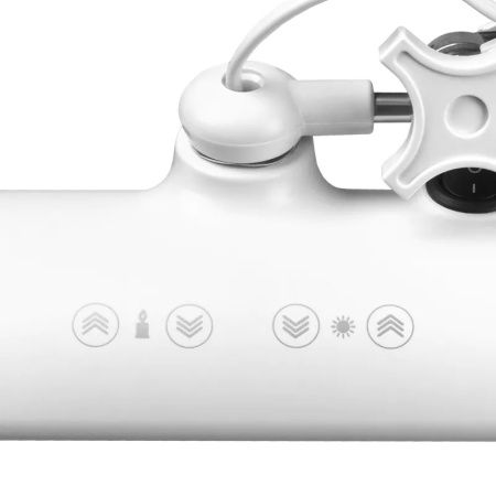 Lampă de lucru elegantă cu LED-uri 801-tl, cu intensitate și culoare a luminii albe reglate pe menghină - Img 2