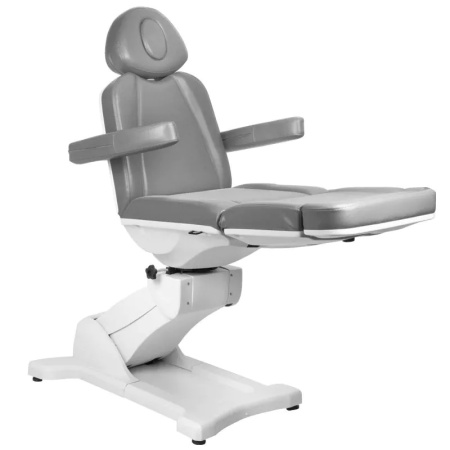 Scaun cosmetic electric azzurro 869a rotativ cu 4 motoare gri - Img 10
