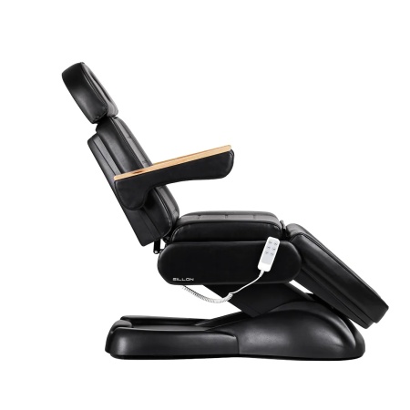 Scaun cosmetic electric SILLON Lux 273B 3 actuatoare negru - Img 10