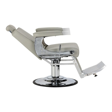 Scaun de frizerie Gabbiano Visionerio, cadru gri cromat - Img 12