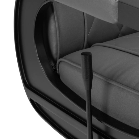 Scaun de frizerie Hair System BM88066 gri/negru - Img 4