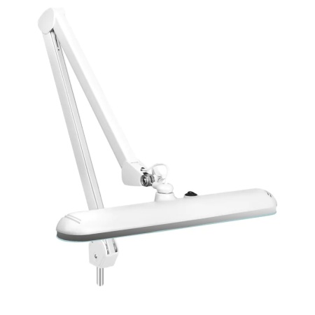Lampă de atelier LED elegantă 801-s cu trepied standard alb - Img 8
