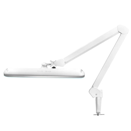 Lampă de lucru elegantă cu LED-uri 801-tl, cu intensitate și culoare a luminii albe reglate pe menghină - Img 8