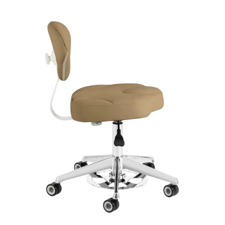 Scaun cosmetic Azzurro 156-F bej cu bump-up - Img 9