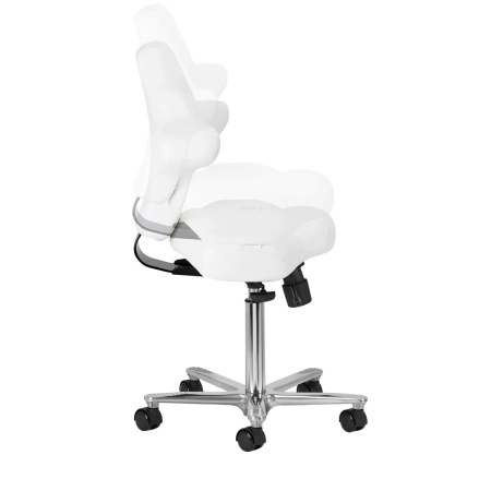 Scaun cosmetic Azzurro Special 152 alb-zăpadă - Img 3
