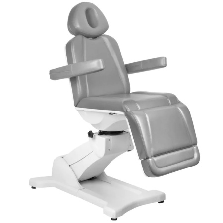 Scaun cosmetic electric azzurro 869a rotativ cu 4 motoare gri - Img 7