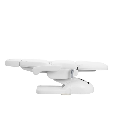Scaun cosmetic electric Azzurro Lux pentru pedichiură, 5m, alb - Img 6