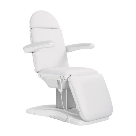 Scaun cosmetic electric Sillon Eclipse cu 3 motoare, alb - Img 12