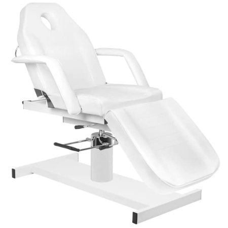 Scaun cosmetic hidraulic A 210D cu suport alb - Img 4