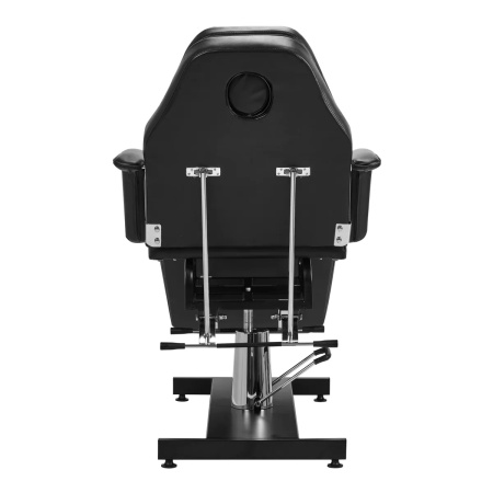 Scaun cosmetic hidraulic Basic 210 negru - Img 8