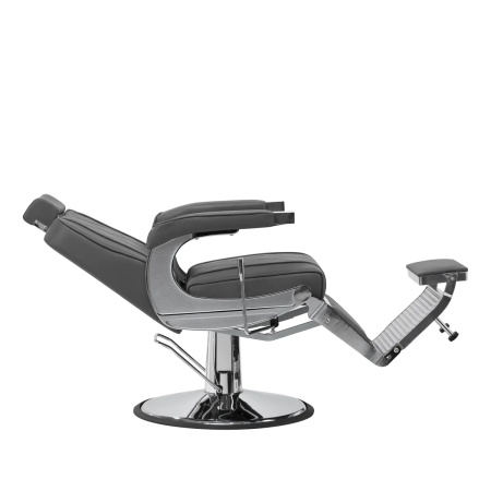 Scaun de frizerie Hair System BM88066 gri - Img 10