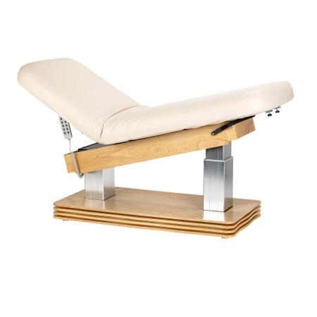 Șezlong SPA Sillon Comfort crem cu bază maro deschis - Img 11